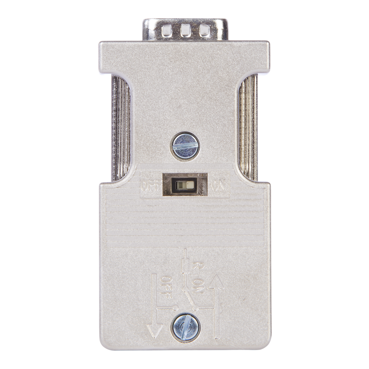 Helmholz PROFIBUS connector 180° screw terminal