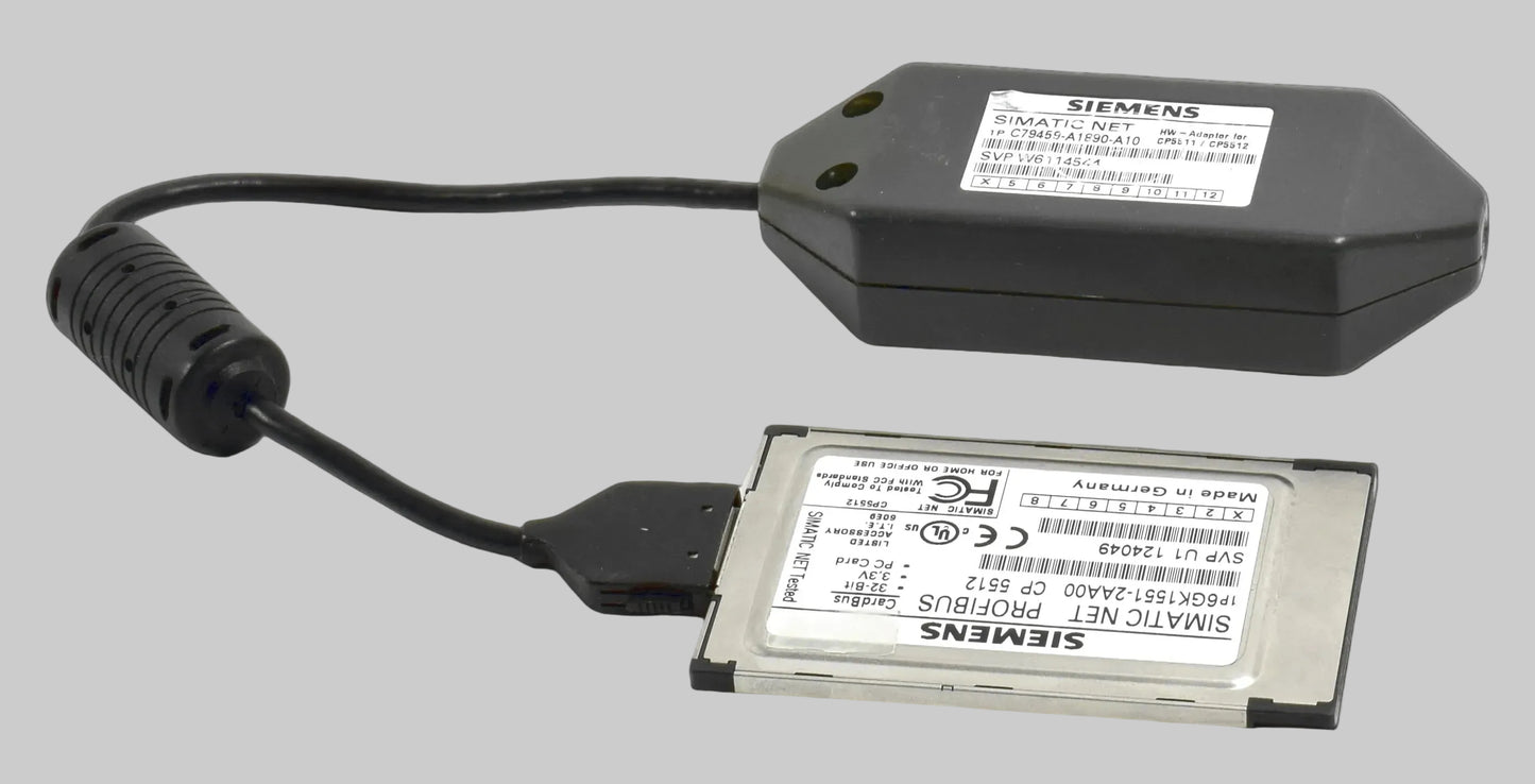 Siemens SIMATIC NET CP5512 + hardware adapter