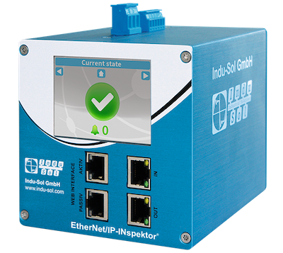 Indu-Sol EtherNet/IP-INspektor with UL certification