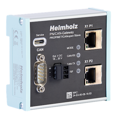 Helmholz PROFINET/CANopen gateway slave