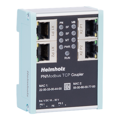 Helmholz PROFINET to ModbusTCP coupler
