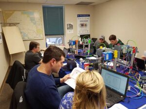 profibus training classroom work